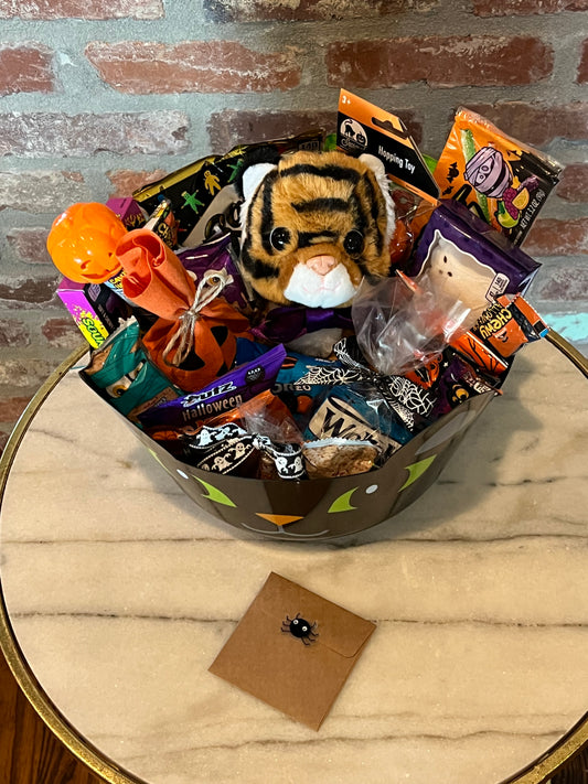 Happy Halloween Black Cat Box