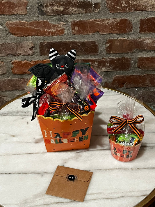 Mini "Happy Halloween" Bat Box