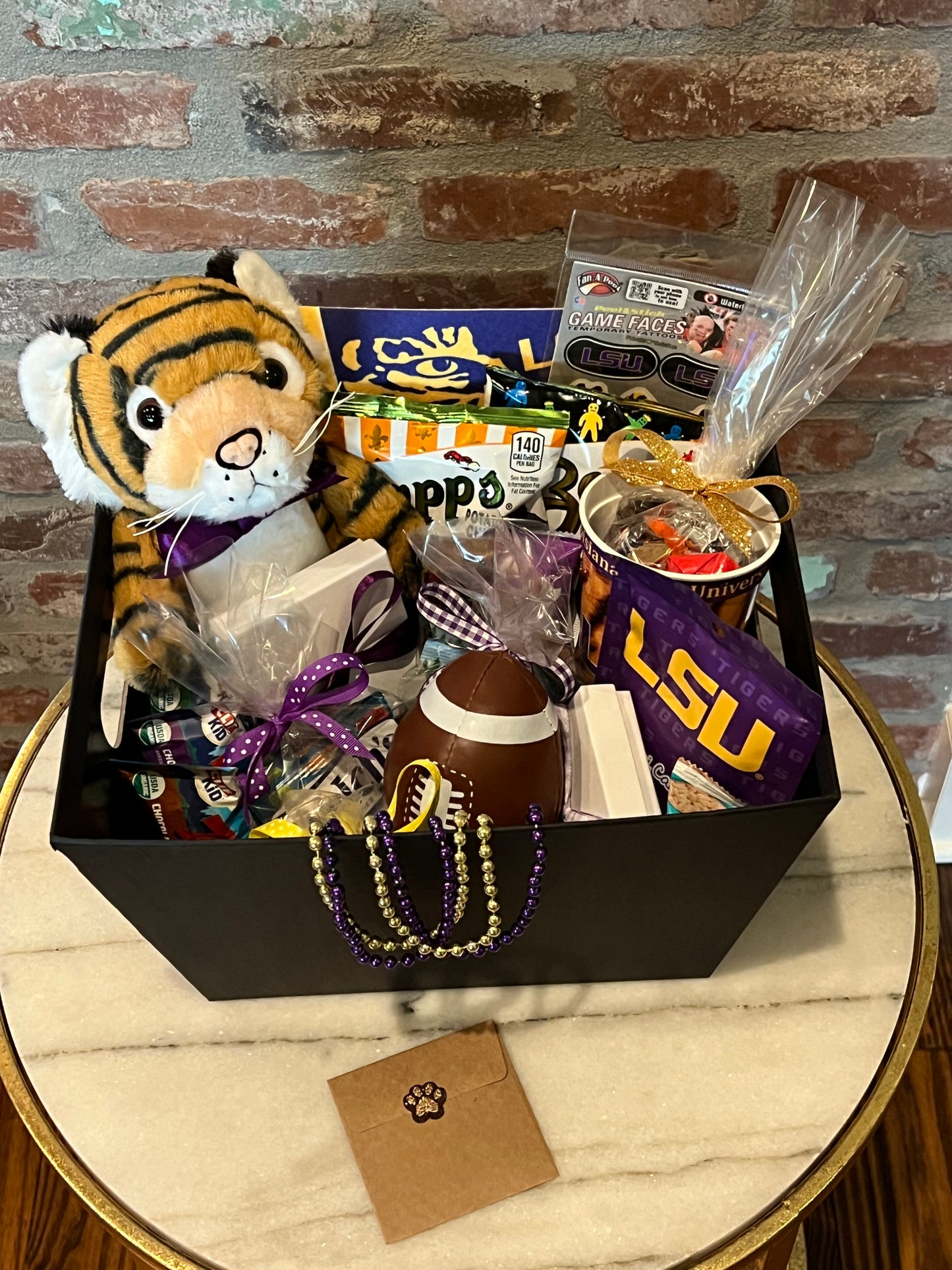 LSU Tiger Gal Birthday Box 4 with Bundlet