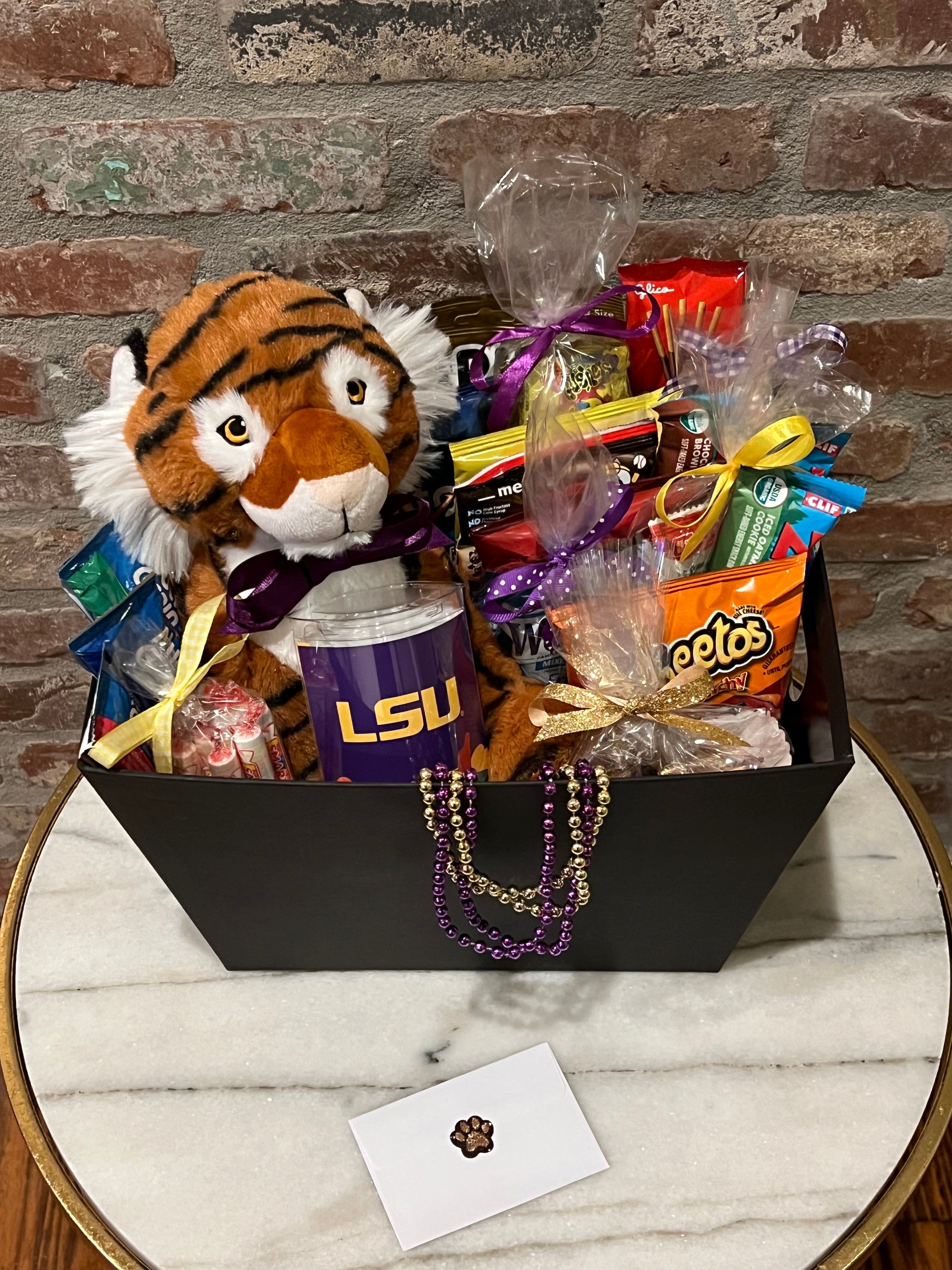LSU Large Tiger Snack Box – Care Box 2 Geaux