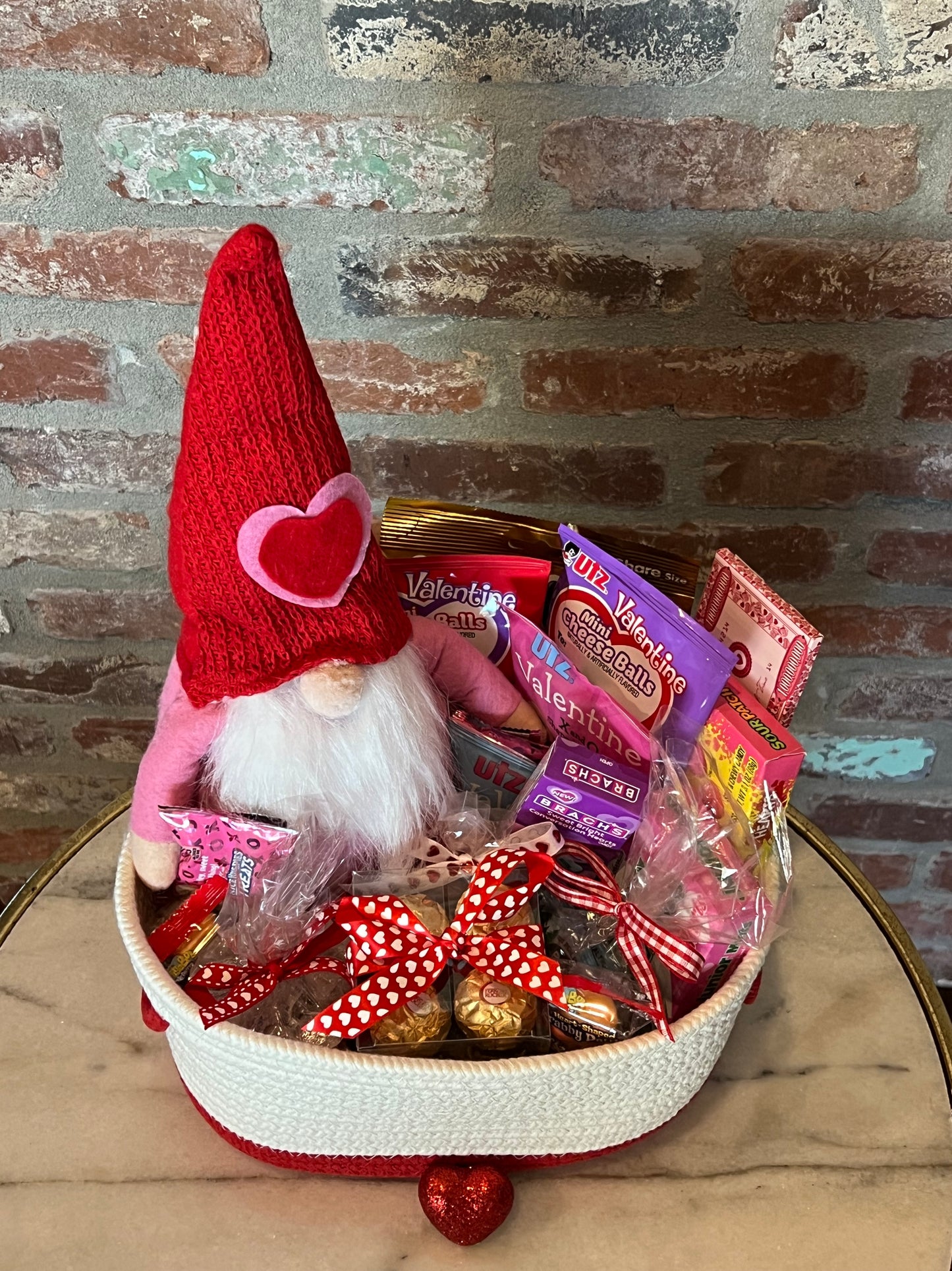 Valentine’s Red & Pink Gnome Box