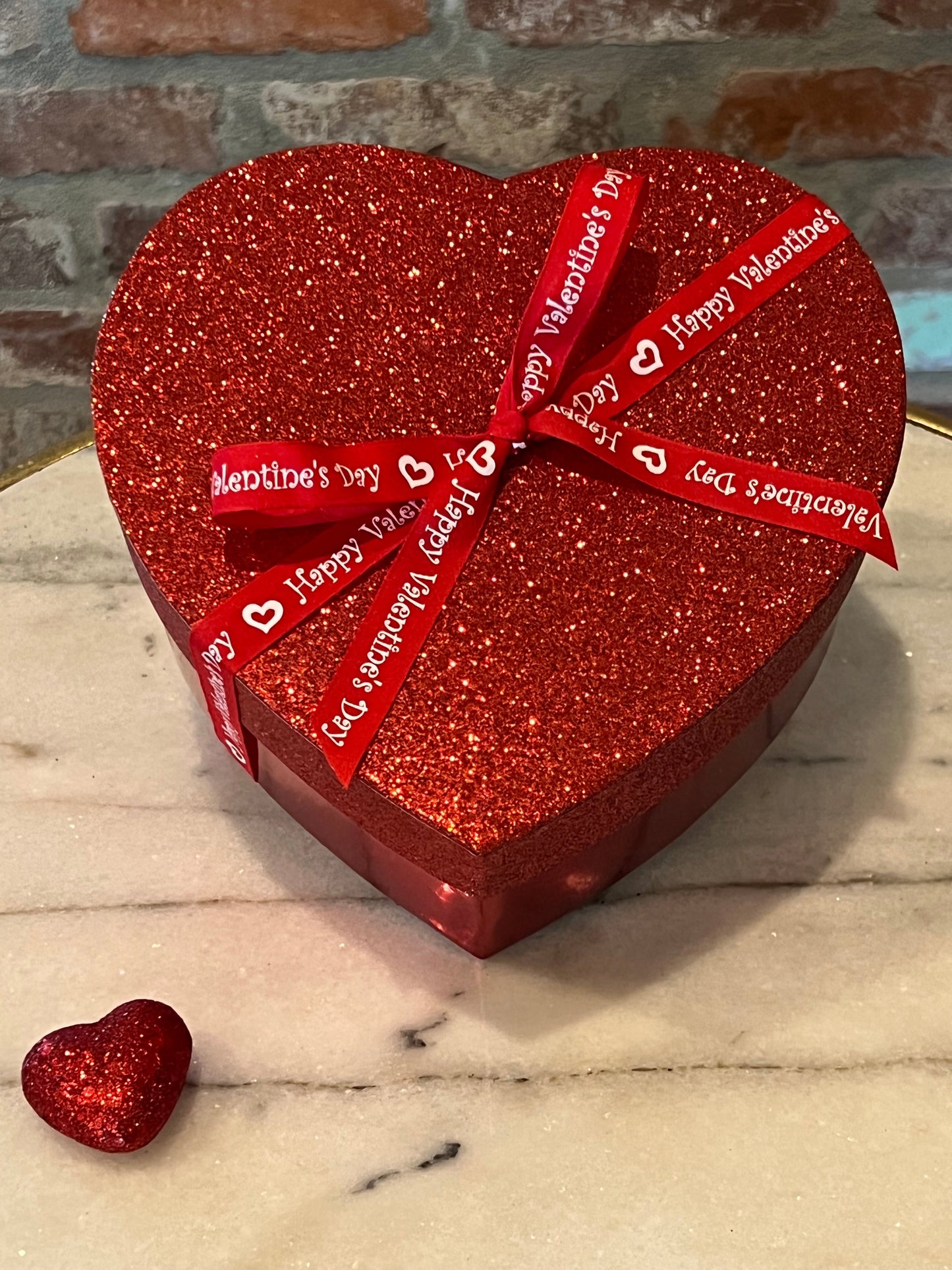 Valentine’s Day Red Heart Box