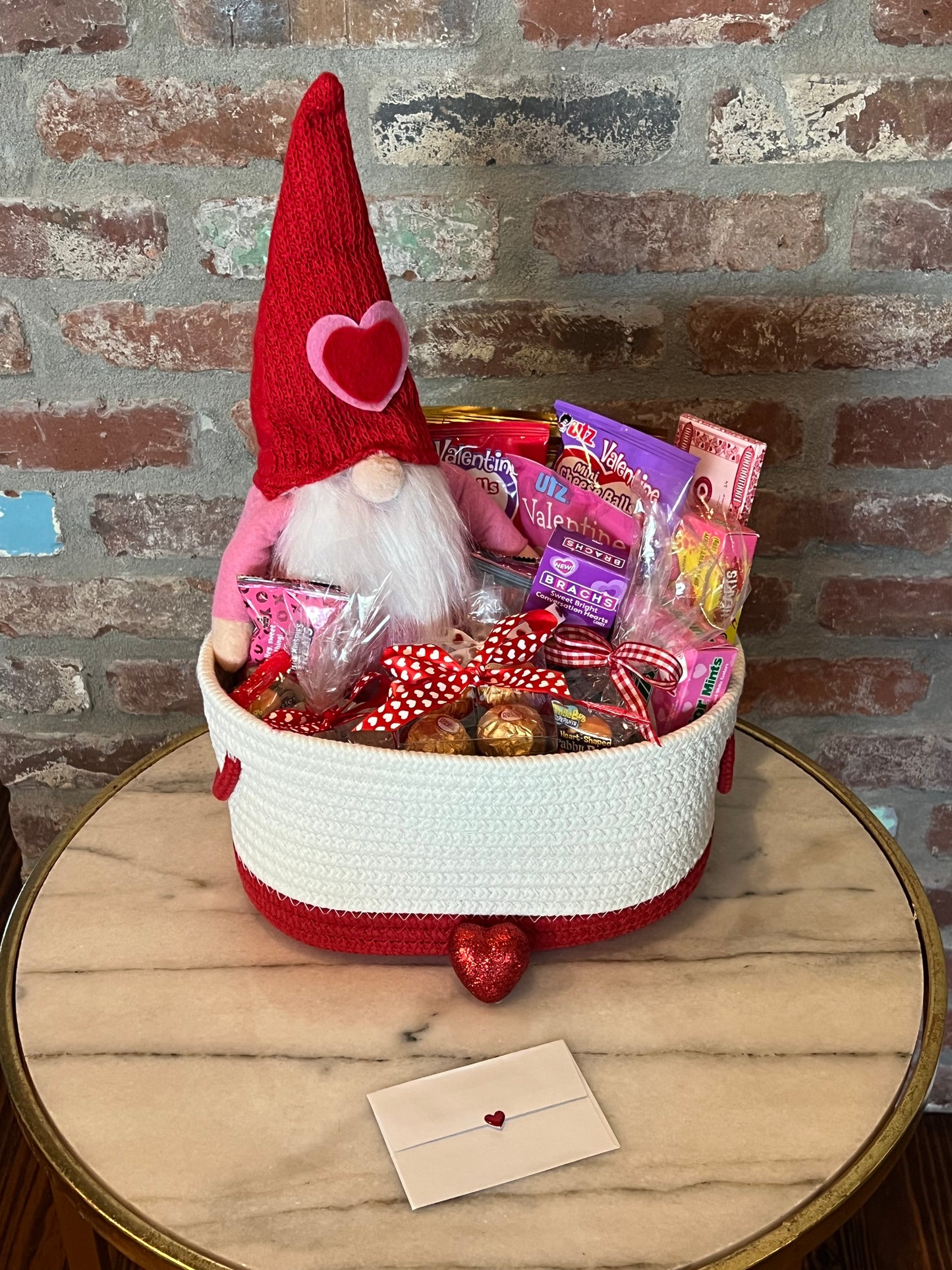 Valentine’s Red & Pink Gnome Box