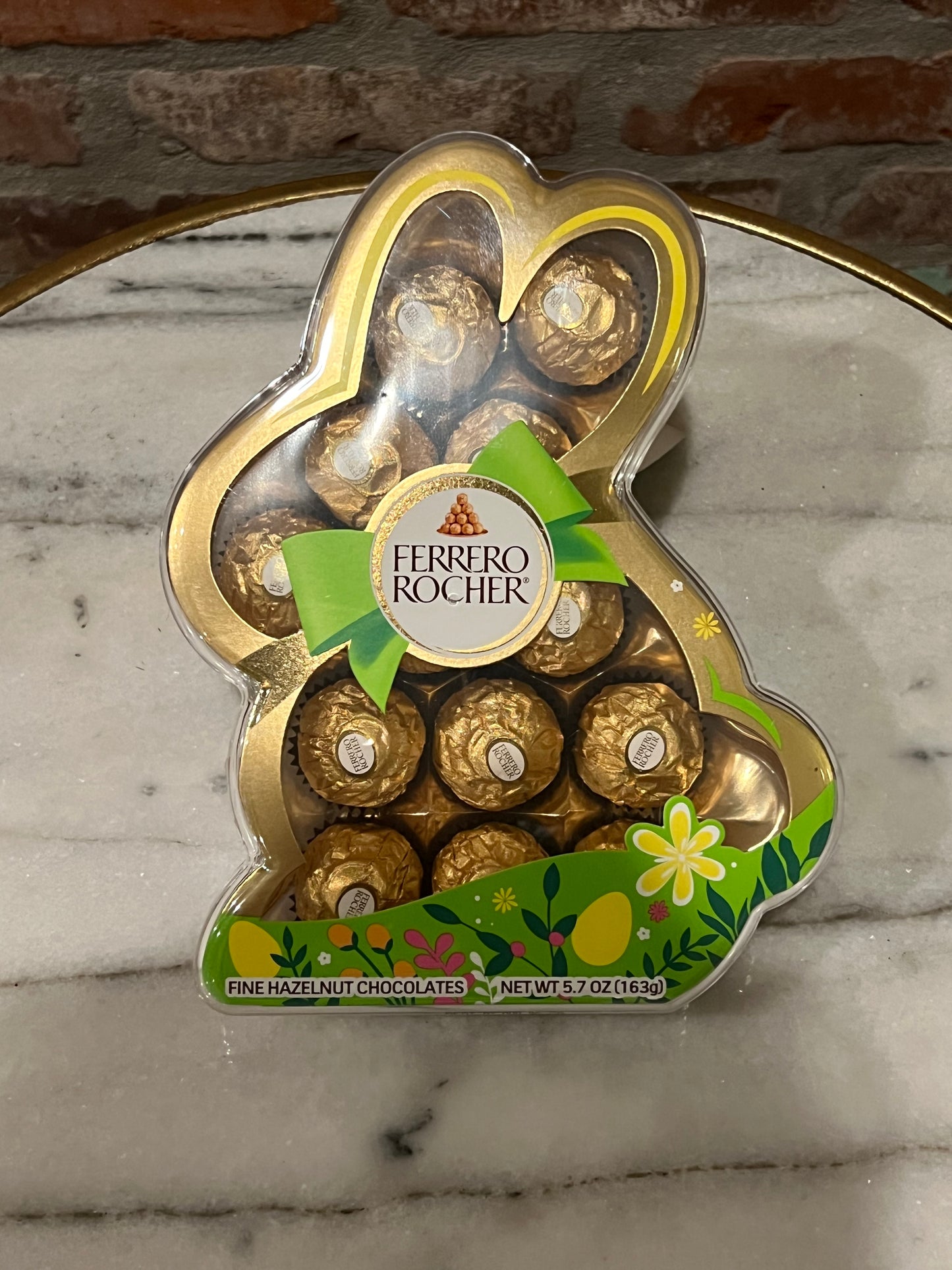 Easter Ferrero Rocher Bunny Purple Basket