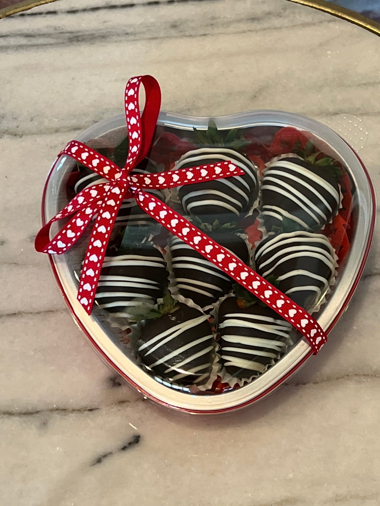 Eight Chocolate Covered Strawberries and a “Mike the Tiger” Mascot Birthday Package
