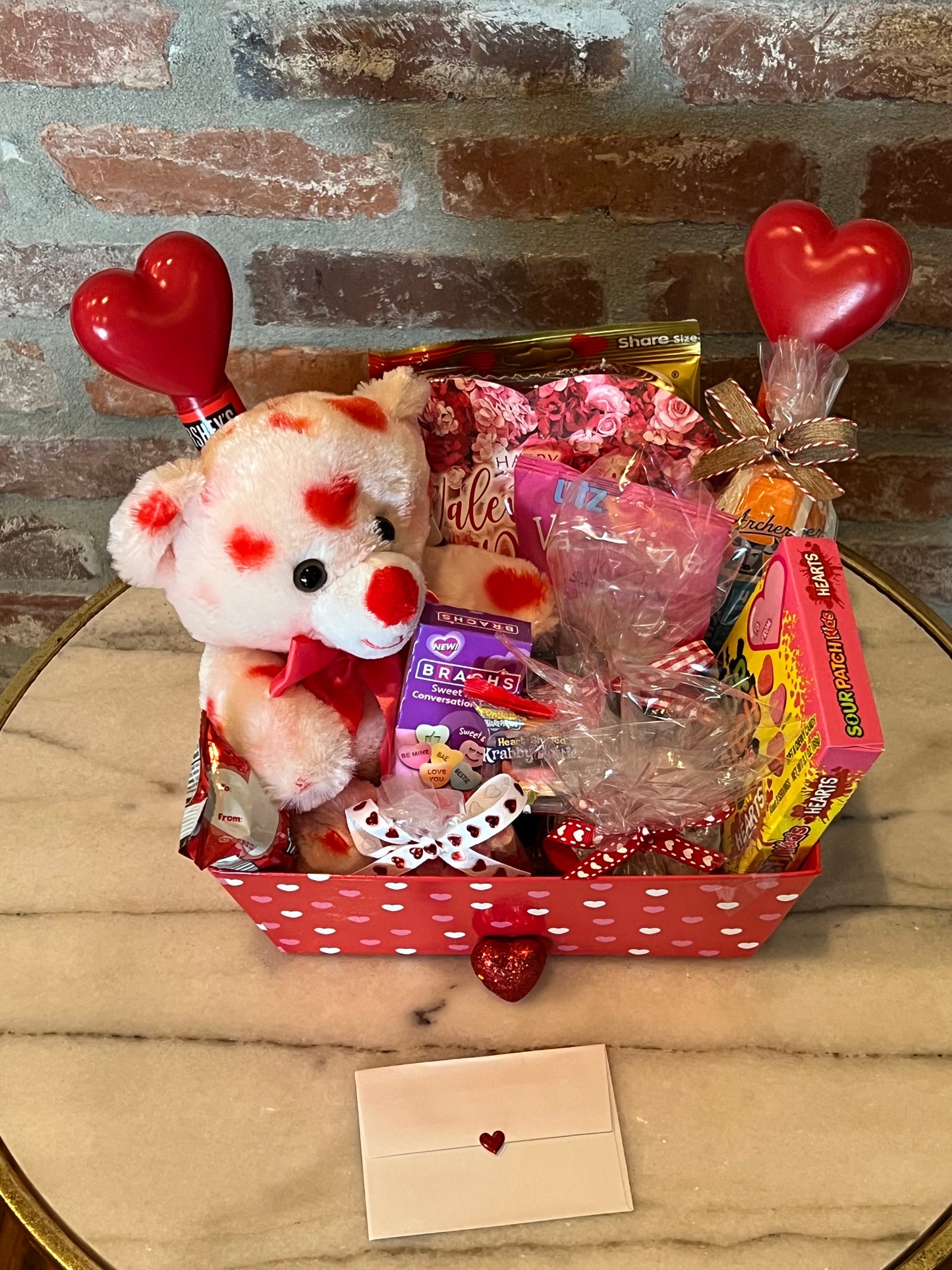 Valentine’s Day Pink Hearts Bear Petit Box