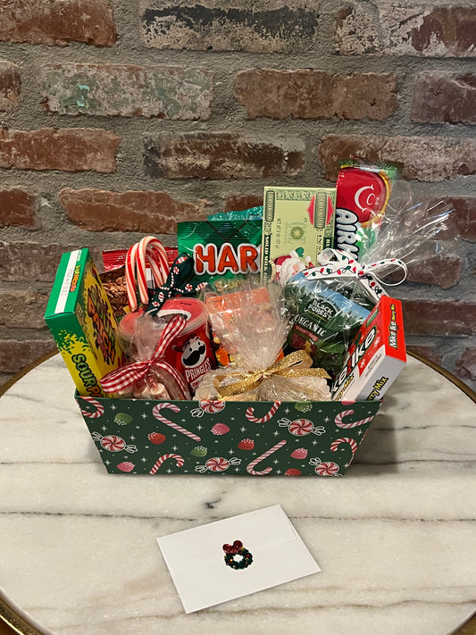 Candy Cane Holiday Petit Treat Box