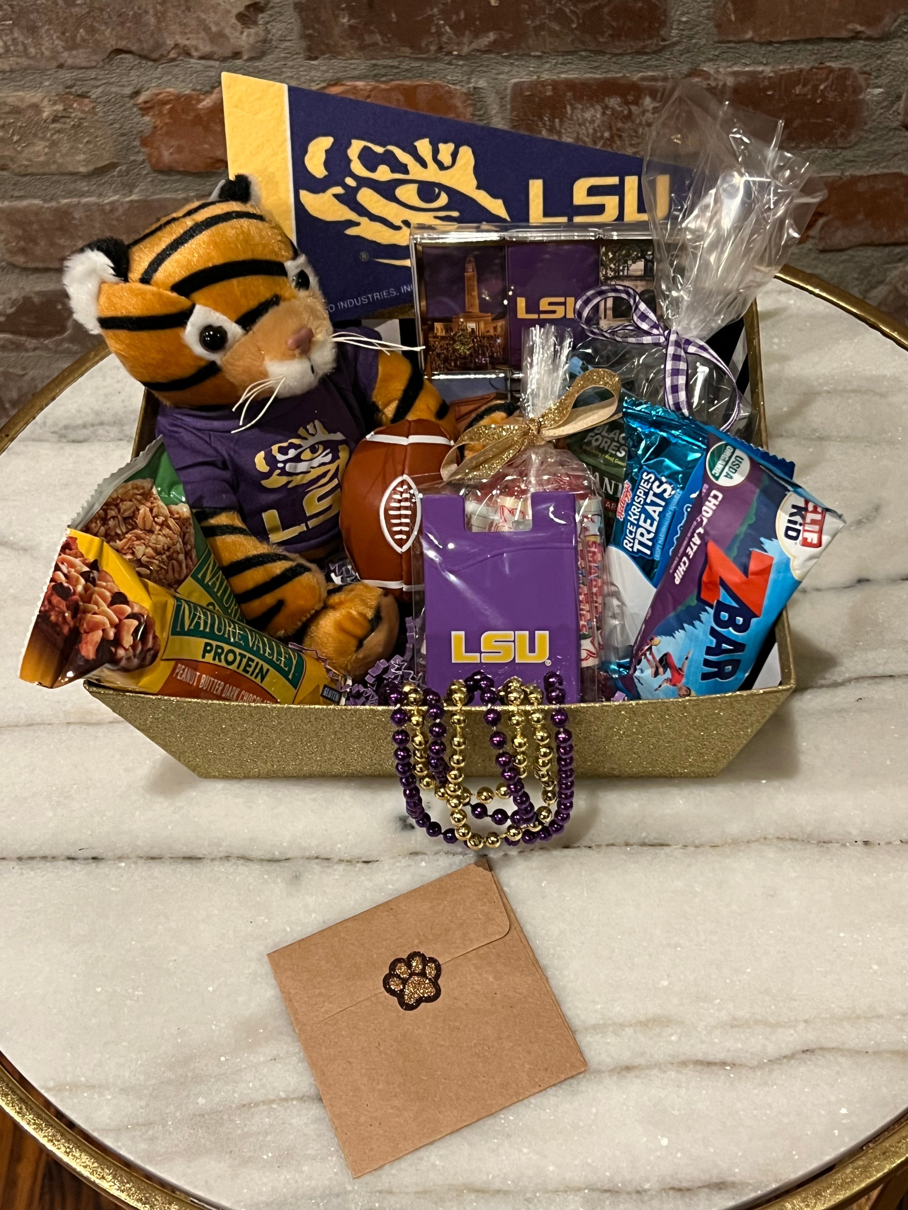 Welcome Back Tigers Petit LSU Mascot Box – Care Box 2 Geaux