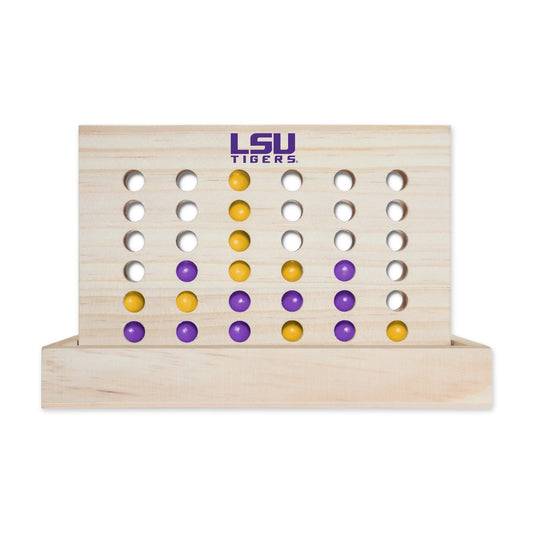 NCAA LSU Tigers Four-in-A-Row Travel Game