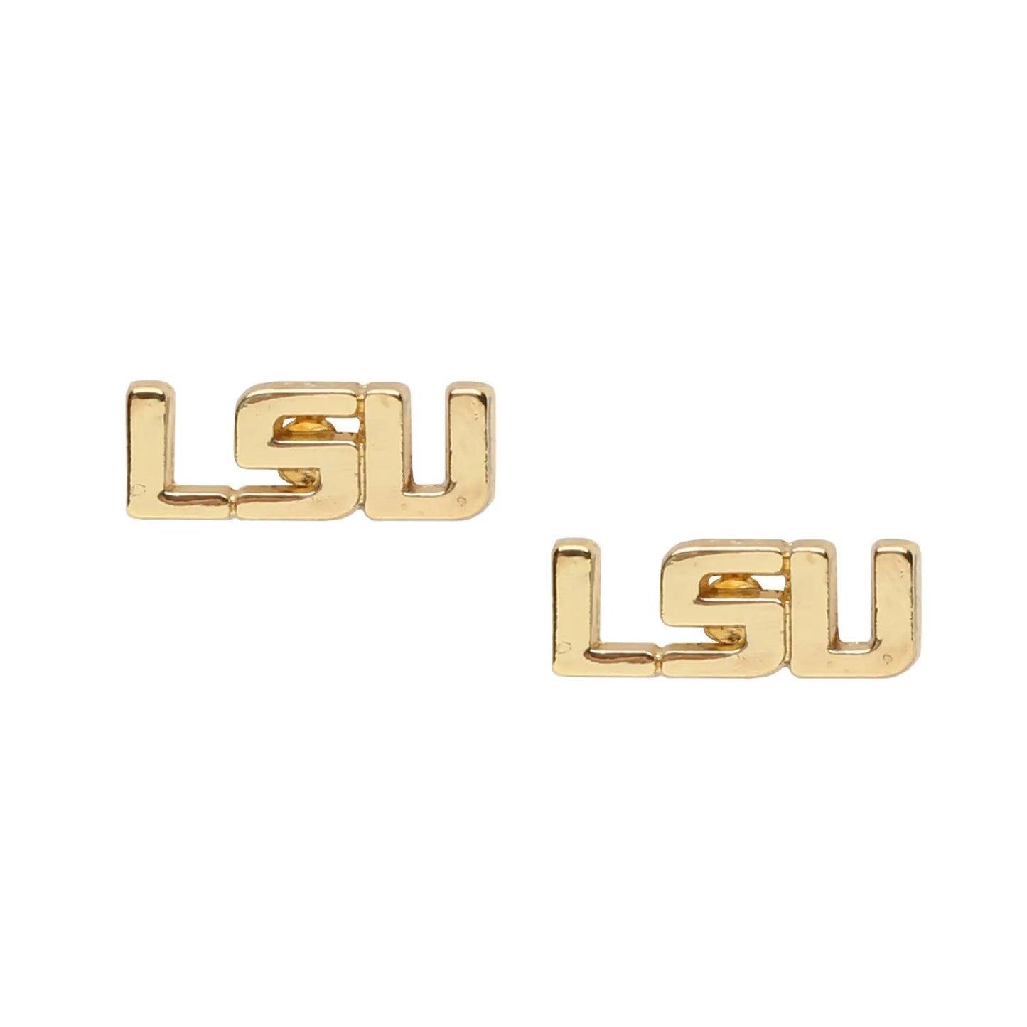 LSU Tigers Logo Stud Earrings